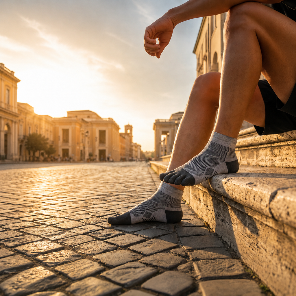 Chaussettes à orteils — Zéro frottement